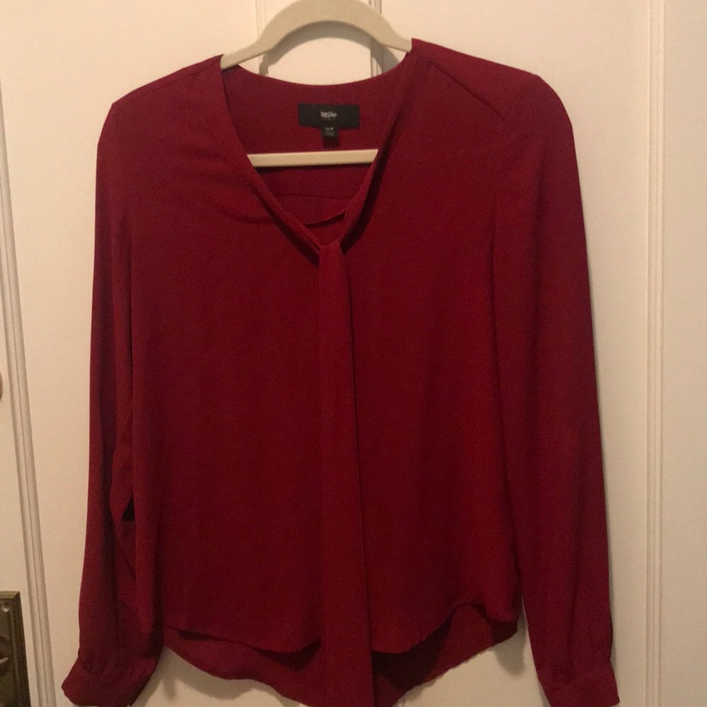 Red Mossimo blouse